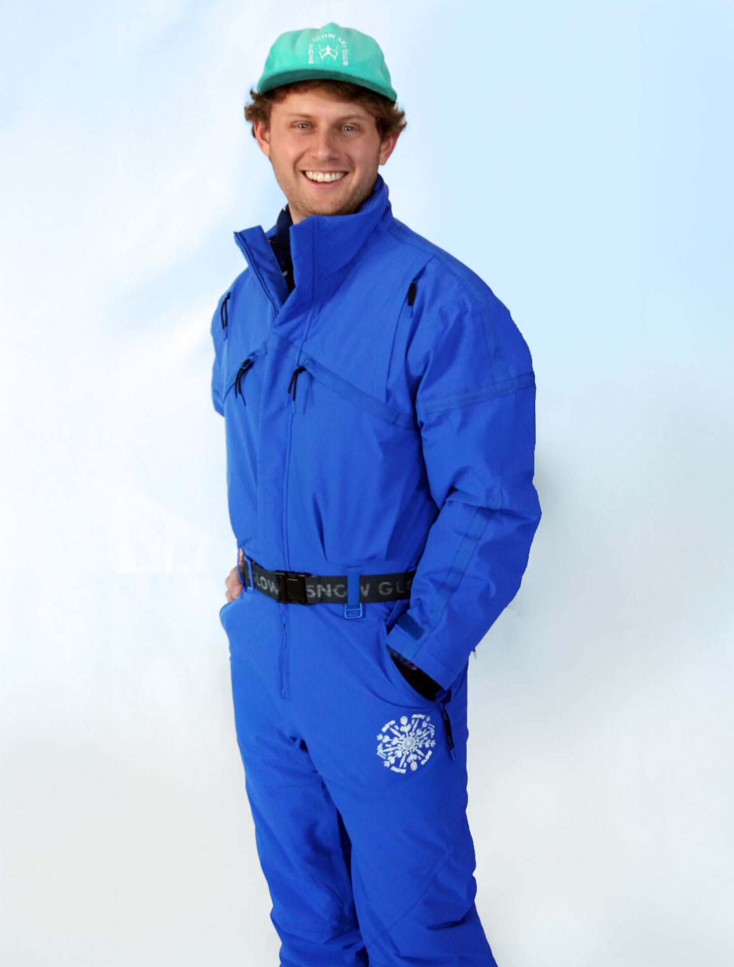 YARDSALE MENS ONE PIECE - Dazzling Blue