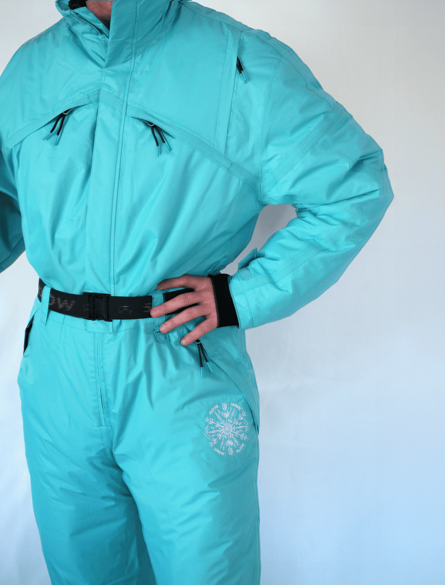 YARDSALE MENS ONE PIECE - Atlantis Teal