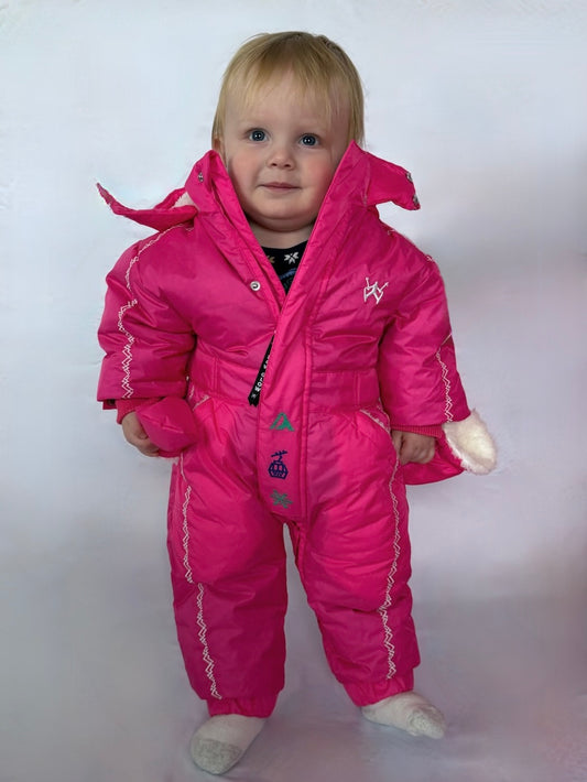 CHILDREN'S ONE PIECE - Fuchsia