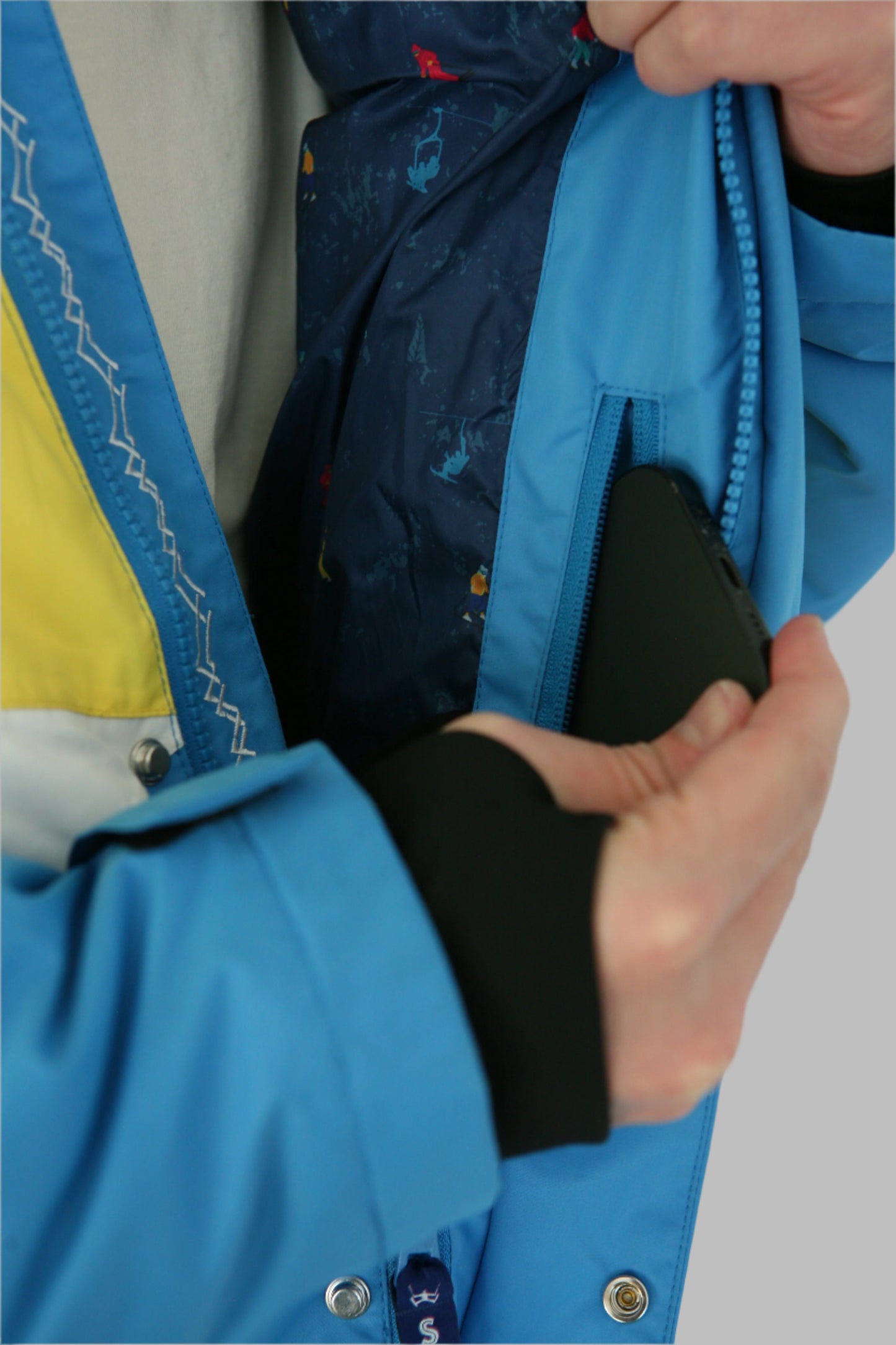 SUMMIT UNISEX JACKET - Bluebird