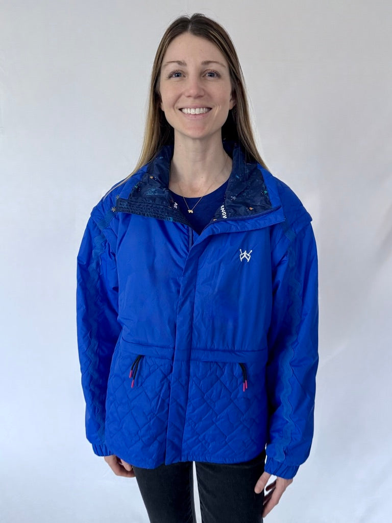 SPRING SKI JACKET - Dazzling Blue
