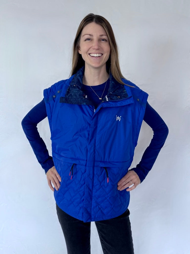 SPRING SKI JACKET - Dazzling Blue